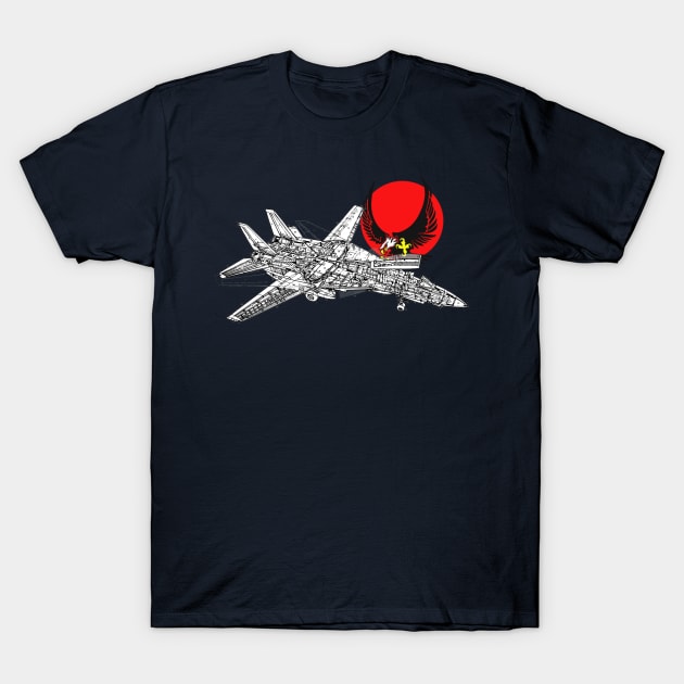 F14 Sky Striker T-Shirt by bigbot